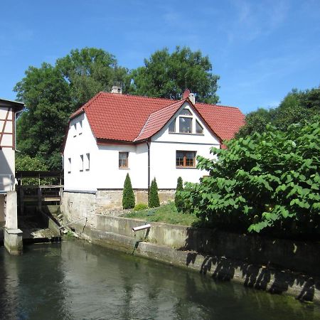 Ferienwohnung Im Schlossgarten Herbsleben Exterior photo